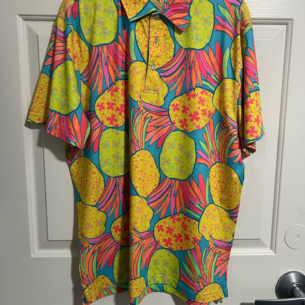 Cubbies golf polo